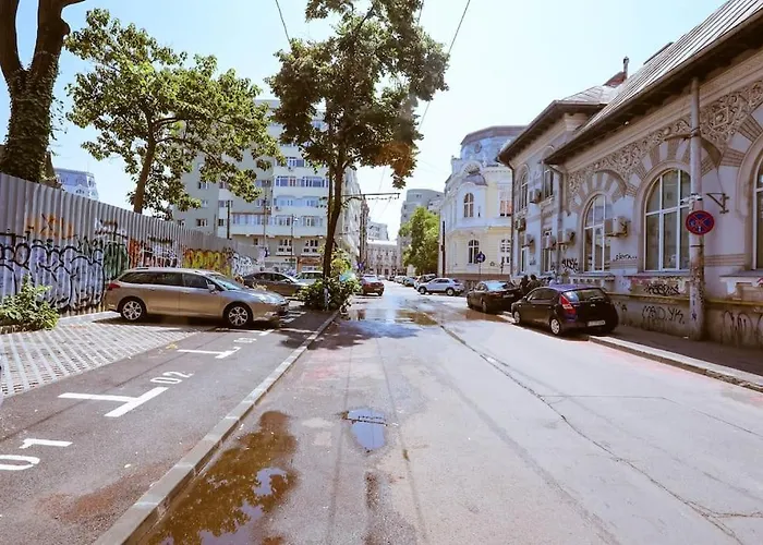 Old Town Bohemian With Terrace Βουκουρέστι
